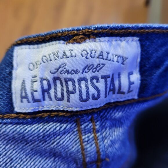 Lot of 2 Aeropostale Essex Straight Men's Jeans 34x33 100% Cotton Heavyweight - Picture 7 of 8